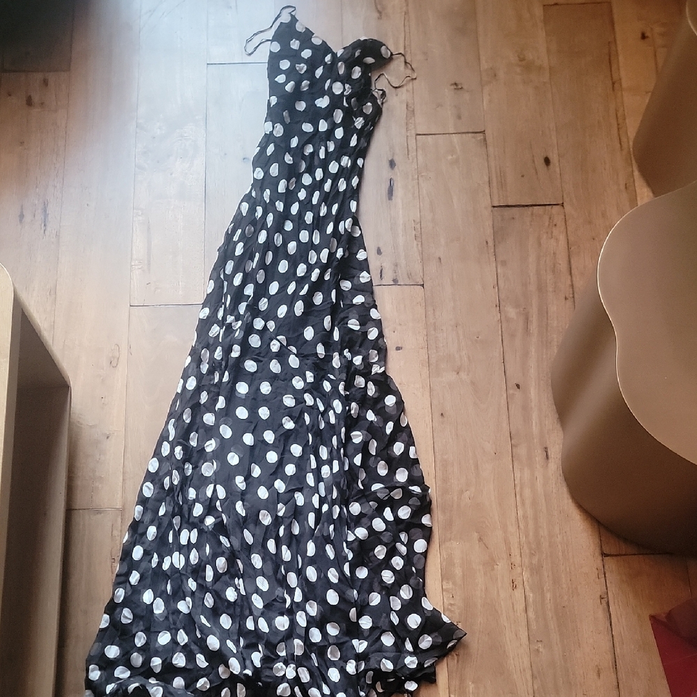 Rat & Boa Black and White Maxi Dress